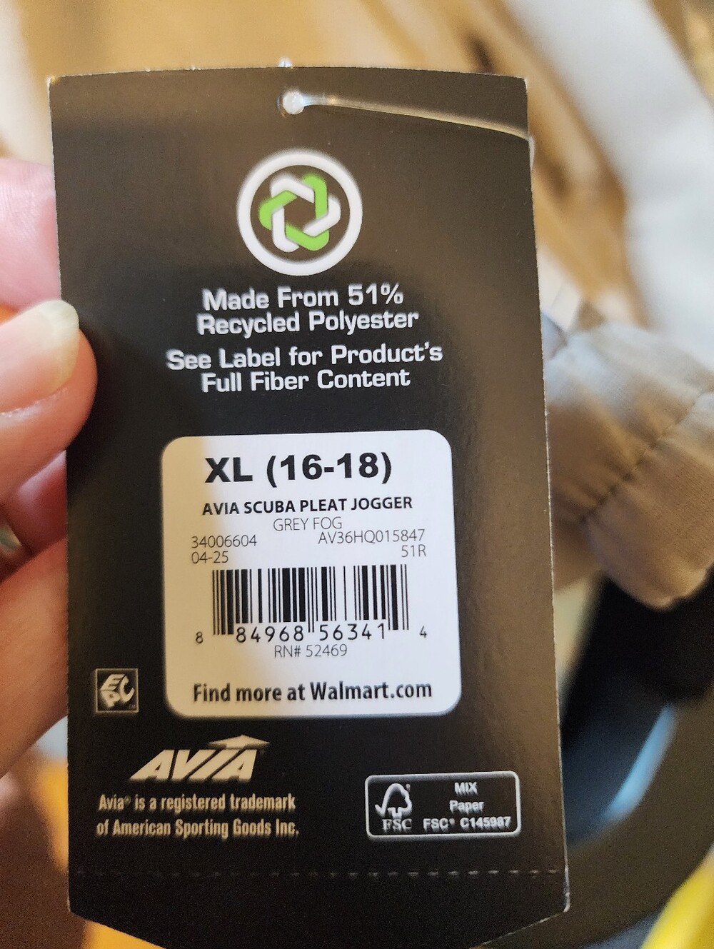 Avia Scuba Pleat XL Joggers NWT